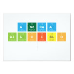 Andrea Alloisio   Invitations 5" X 7" Invitation Card