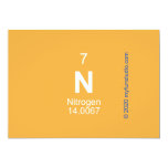 N  Invitations 5" X 7" Invitation Card