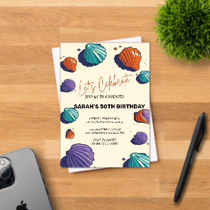 Invitations Acrylic Set Save the Date Card