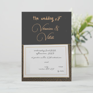 invitations and stationary