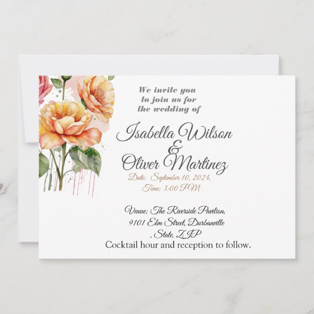 invitations and stationary (Front)