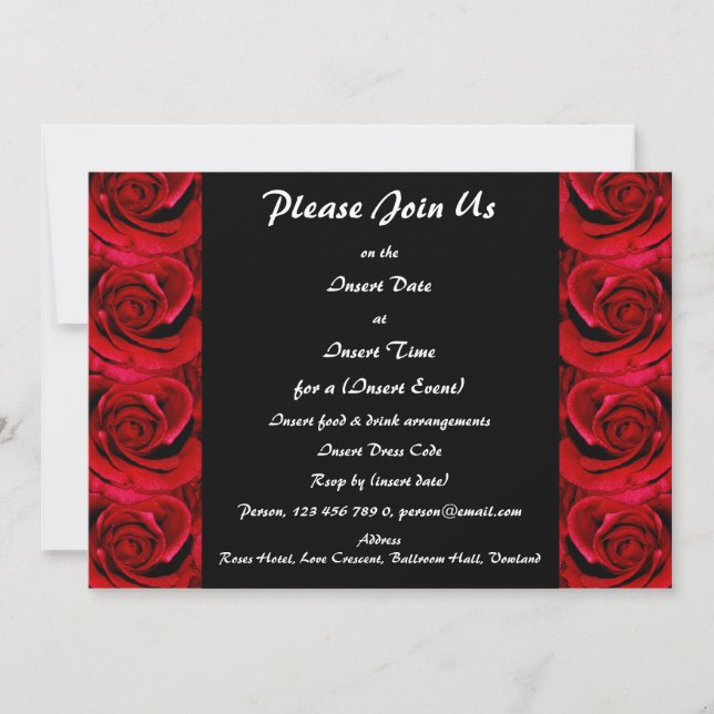 Invitations - customizable (Front)
