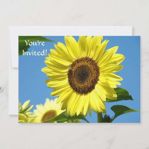 INVITATIONS Sunflowers Youre Invited Mothers Day