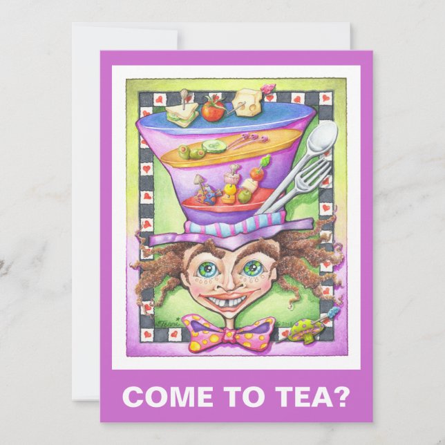 INVITATIONS - THE MAD PLATTER (Front)