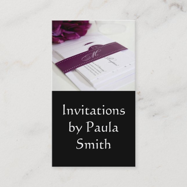 Invitations Wedding Party Invites Designer (Front)