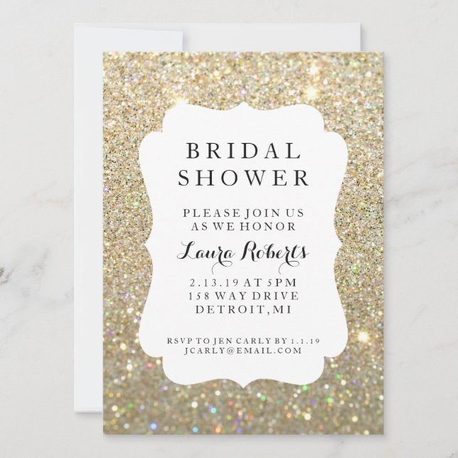 Invite - Bridal Shower Day Fab (Front)