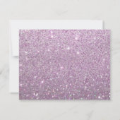 Invite - Purple Glit Future Mrs. Bridal Shower (Back)
