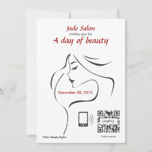 Invite Template Hair Salon