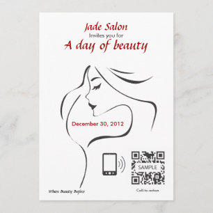 Invite Template Hair Salon