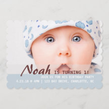 Invite - Turning 1!
