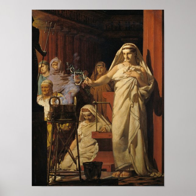 Invocation of Neptune, 1866 Poster (Front)