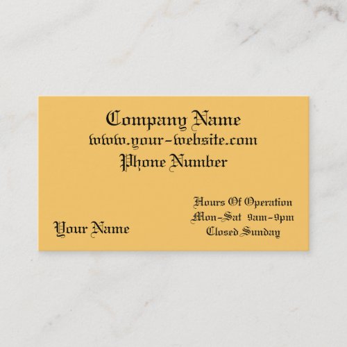 Invoice Receipt Business Card