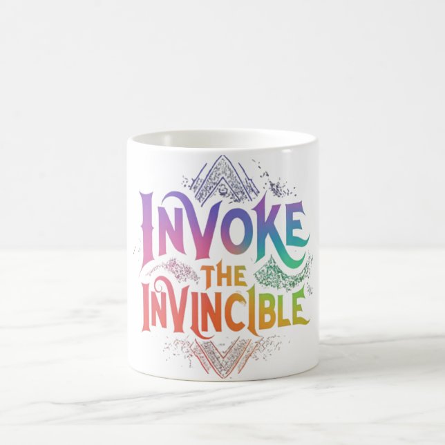Invoke the Invincible Coffee Mug (Center)