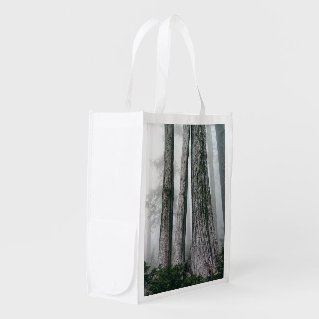 Invoking the Forest Reusable Grocery Bag (Front Side)