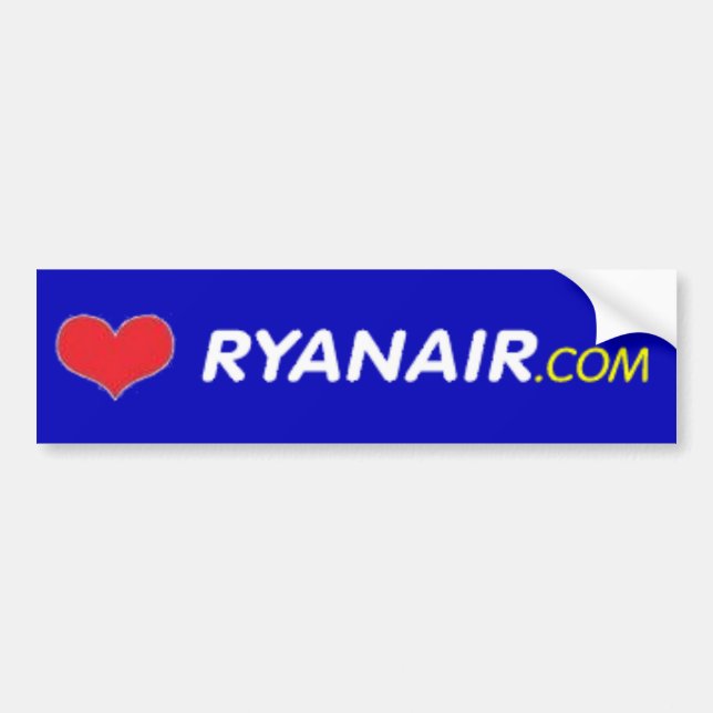 Io Amo Ryanair Bumper Sticker (Front)