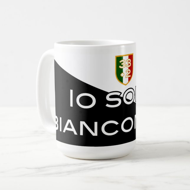 IO SONO BIANCONERO - COFFEE MUG (Front Left)