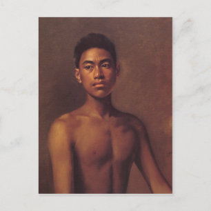 'Iokepa, Hawaiian Fisher Boy' - Postcard