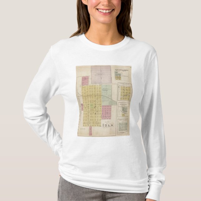 Iola, Torrance, and Kellogg, Kansas T-Shirt (Front)