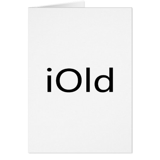 iOld Cards (Front)