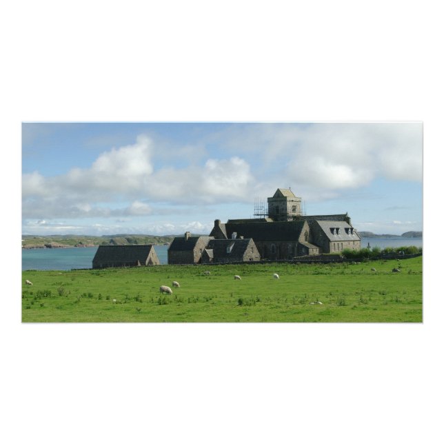 Iona Abbey Scotland Card (Front)