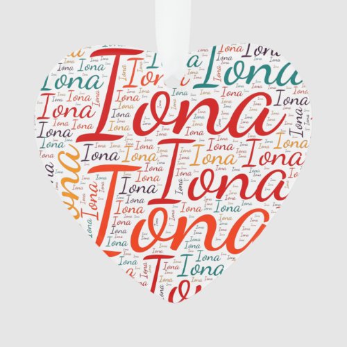 Iona Ornament