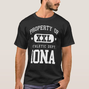 Iona XXL Athletic School Property T-Shirt