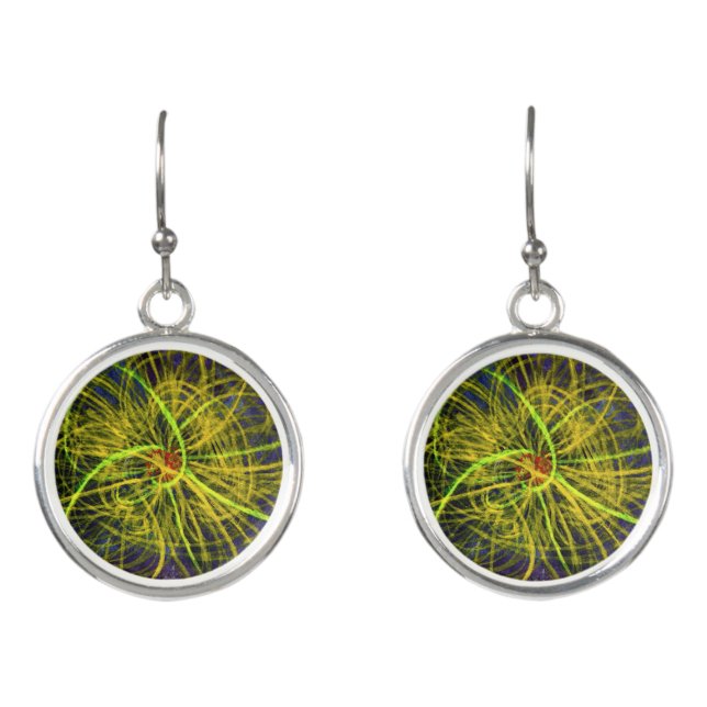 Ionic Fireworks Earrings (Front)