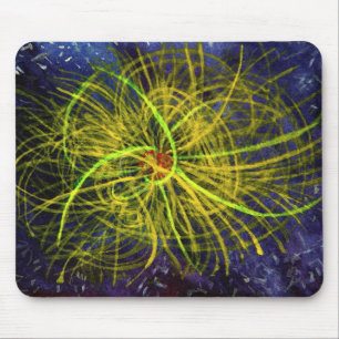 Ionic Fireworks Mouse Pad