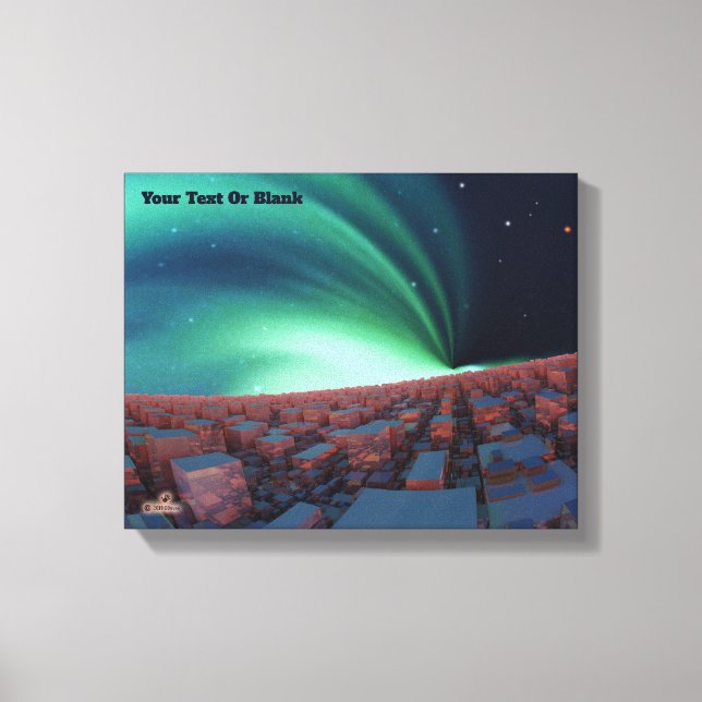 Ionized Oxygen Canvas Print (Front)