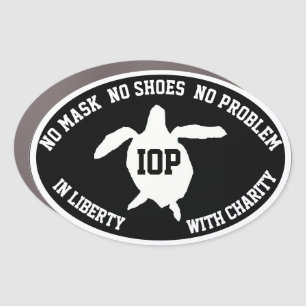 IOP Turtles Car Magnet