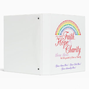 IORG Faith, Hope & Charity Binder
