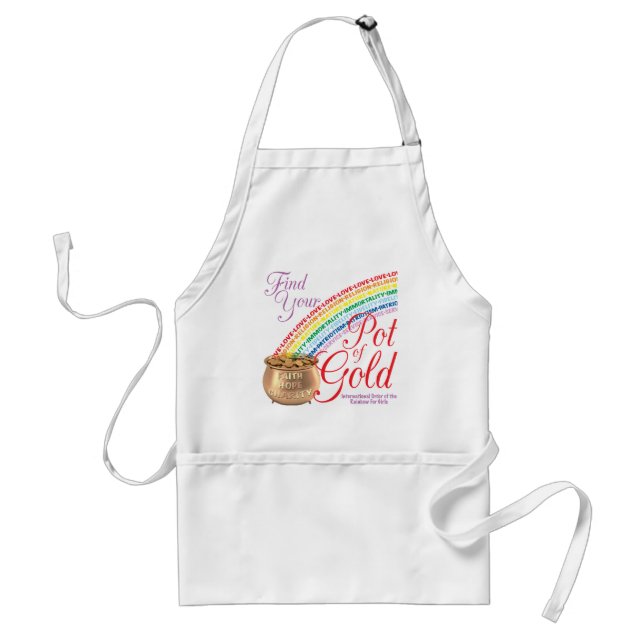 IORG - Find Your Pot of Gold Apron (Front)