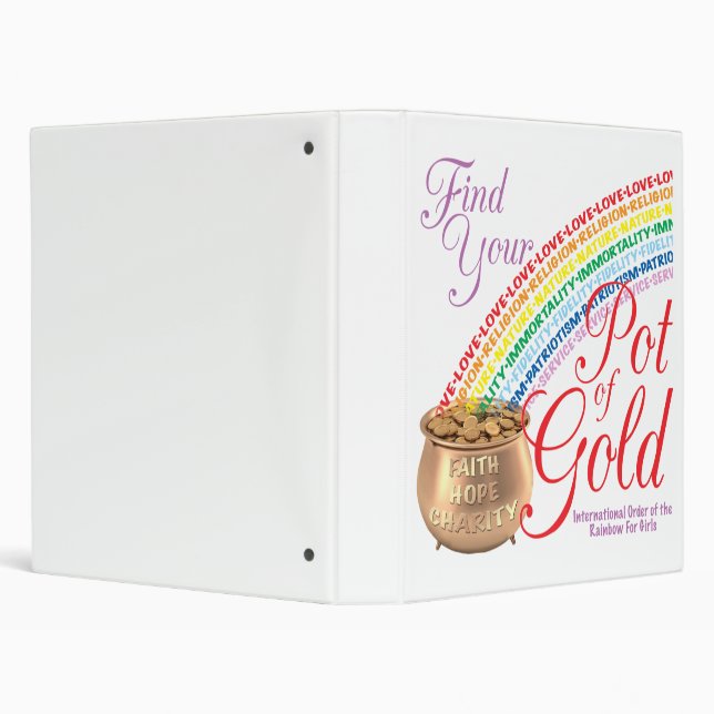 IORG - Find Your Pot of Gold Binder (Background)