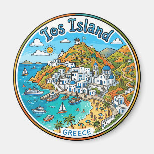 Ios Island Greece Magnet