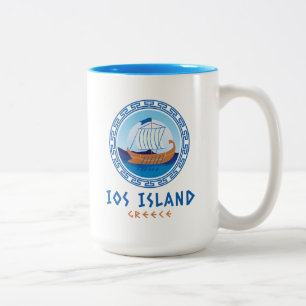 IOS Island Two-Tone Coffee Mug