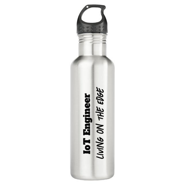 IoT Engineer Water Bottle (Front)