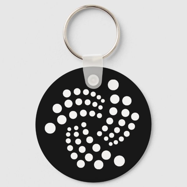 IOTA Basic Keychain (Dark) (Front)