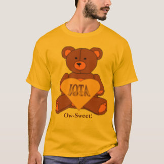 Iota Sweetheart Bear Logo, Ow-Sweet! T-Shirt