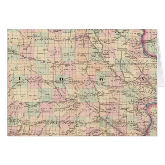 Iowa 3 cards (Front Horizontal)