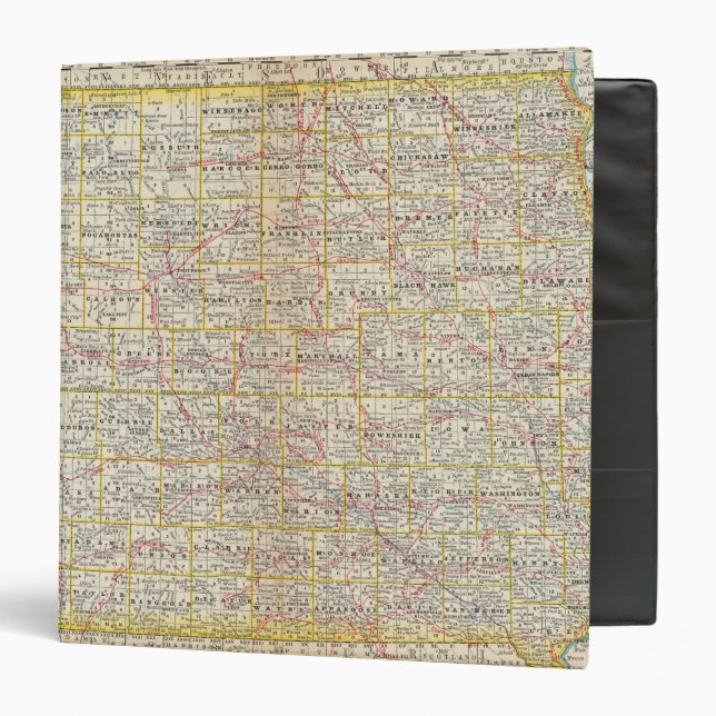 Iowa 6 3 ring binder (Front/Inside)