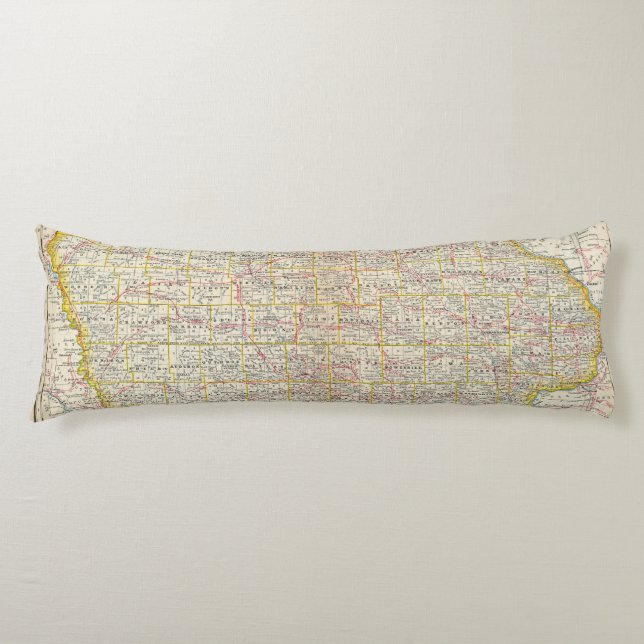 Iowa 6 body pillow (Front)