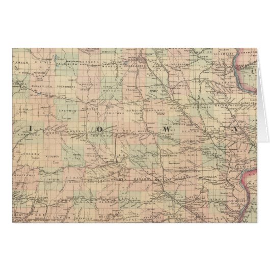 Iowa 6 cards (Front Horizontal)