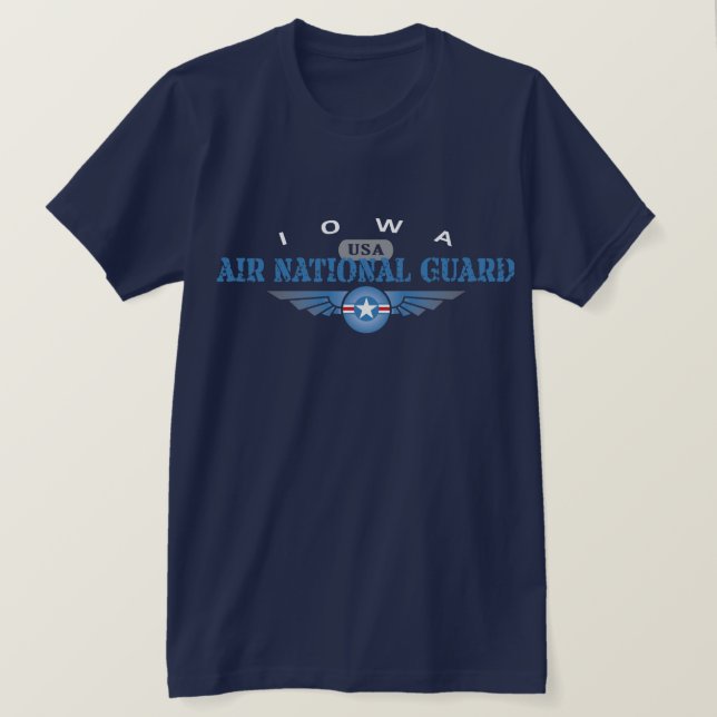 Iowa Air National Guard T-Shirt (Design Front)