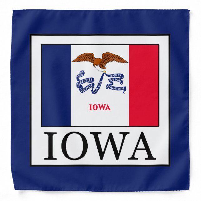 Iowa Bandana (Front)