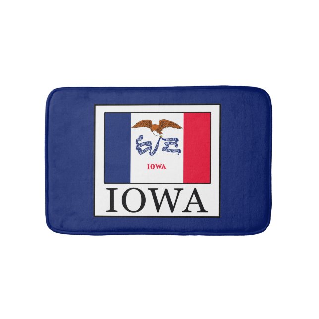 Iowa Bath Mat (Front)