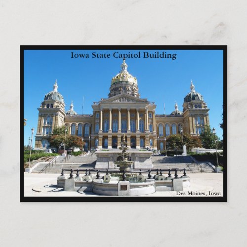 Iowa Capitol Postcard
