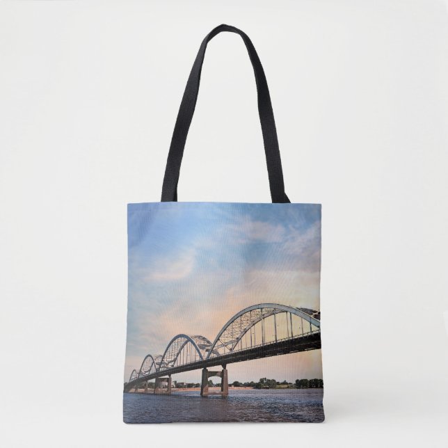 Iowa Centennial Bridge Tote (Front)
