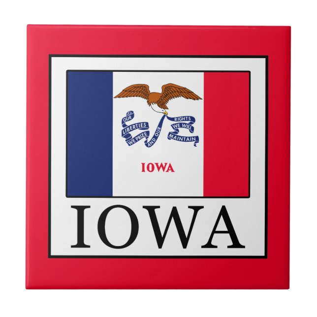 Iowa Ceramic Tile (Front)