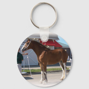 Iowa Clyde Show Missy ]white border Keychain
