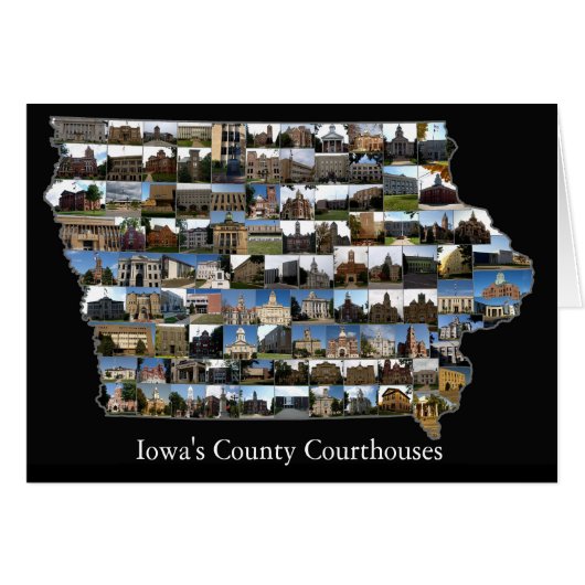 Iowa Courthouses Project Cards (Front Horizontal)